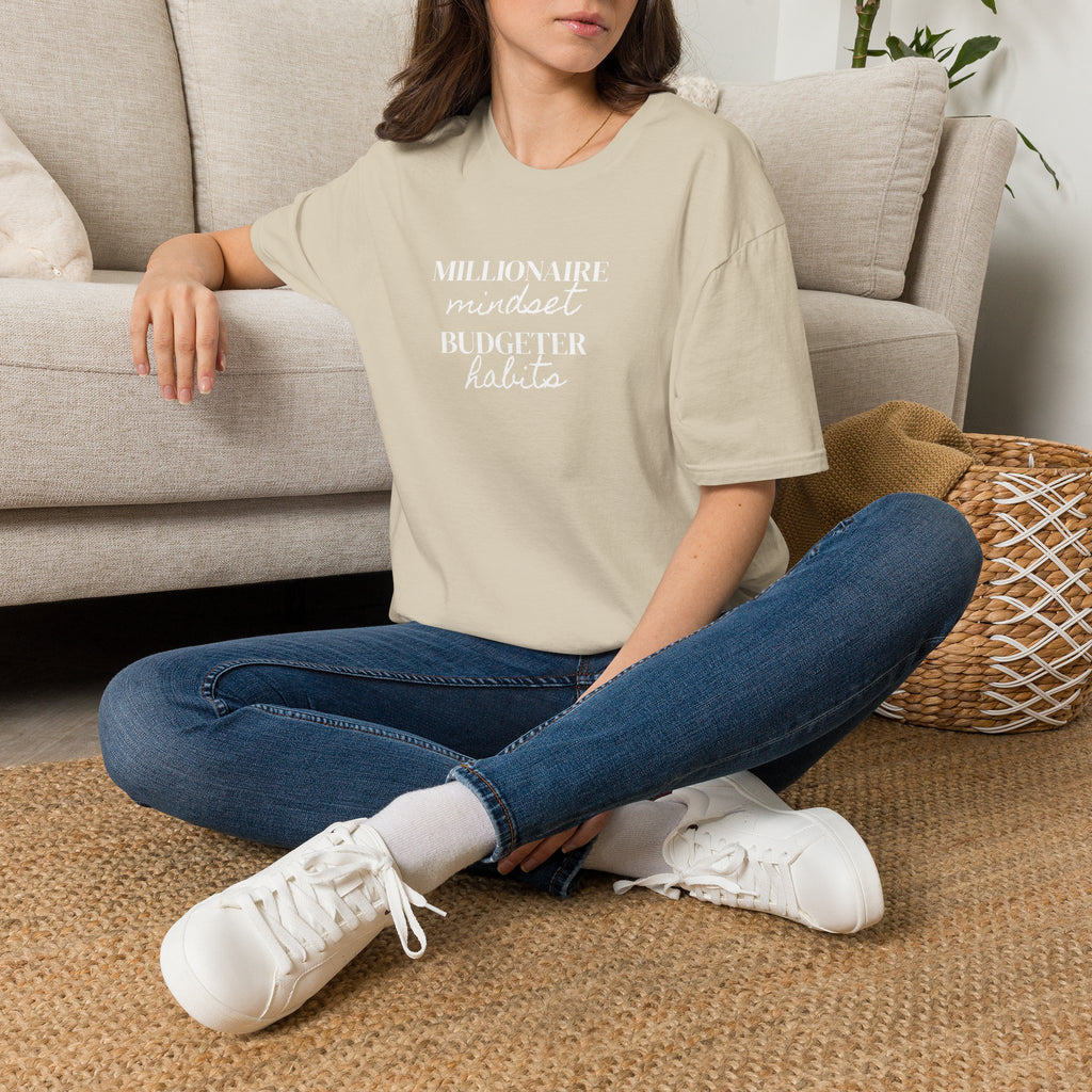 Millionaire Mindset. Budgeter Habits Tee Shirt