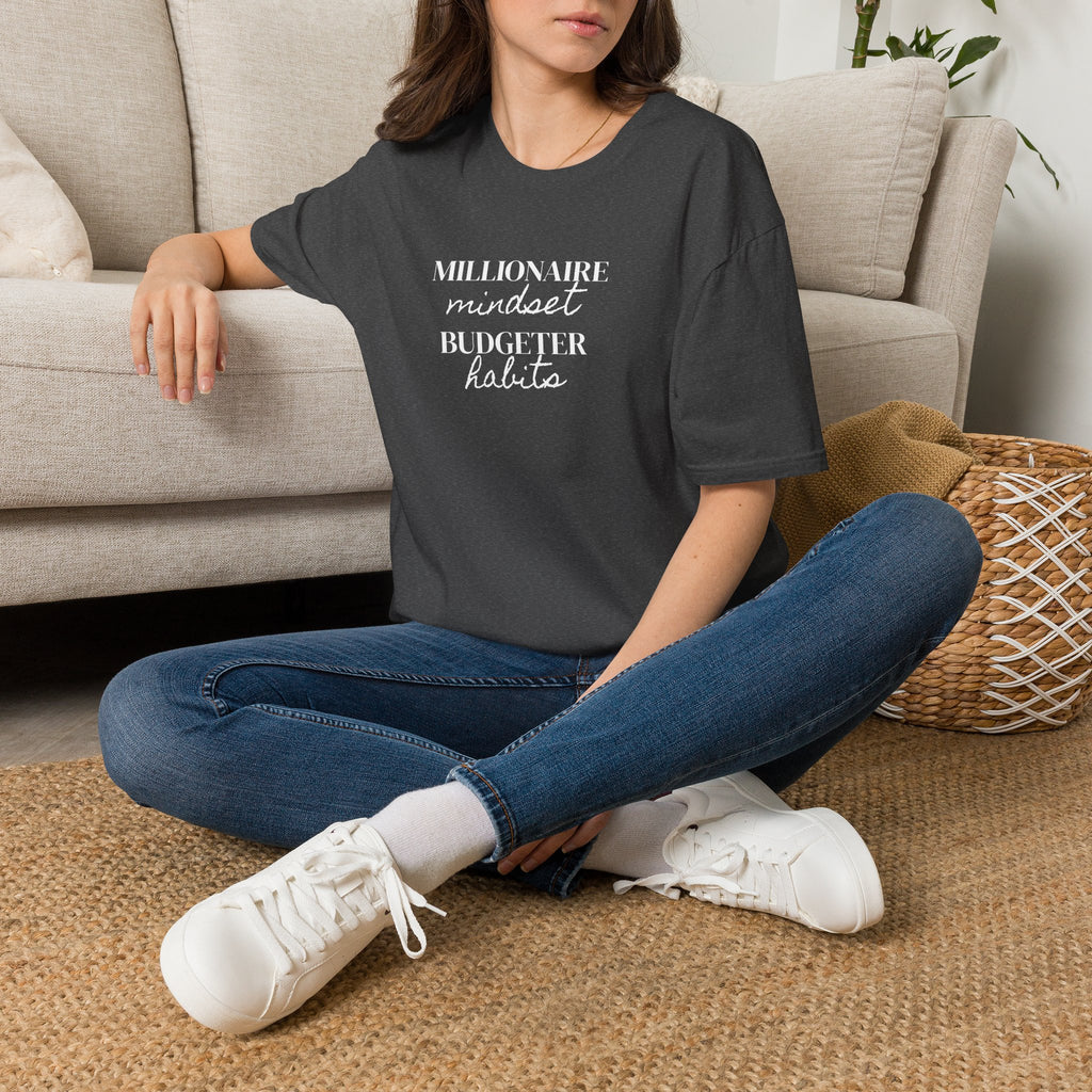 Millionaire Mindset. Budgeter Habits Tee Shirt