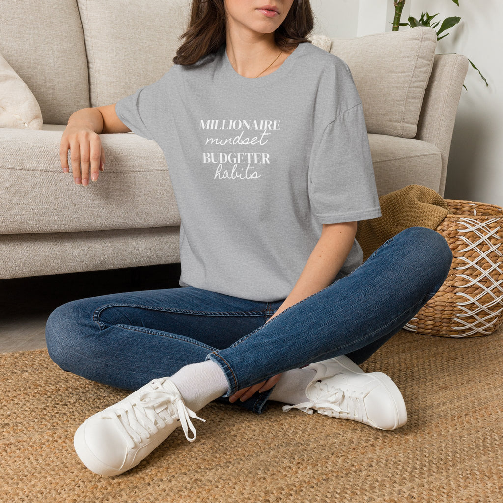 Millionaire Mindset. Budgeter Habits Tee Shirt