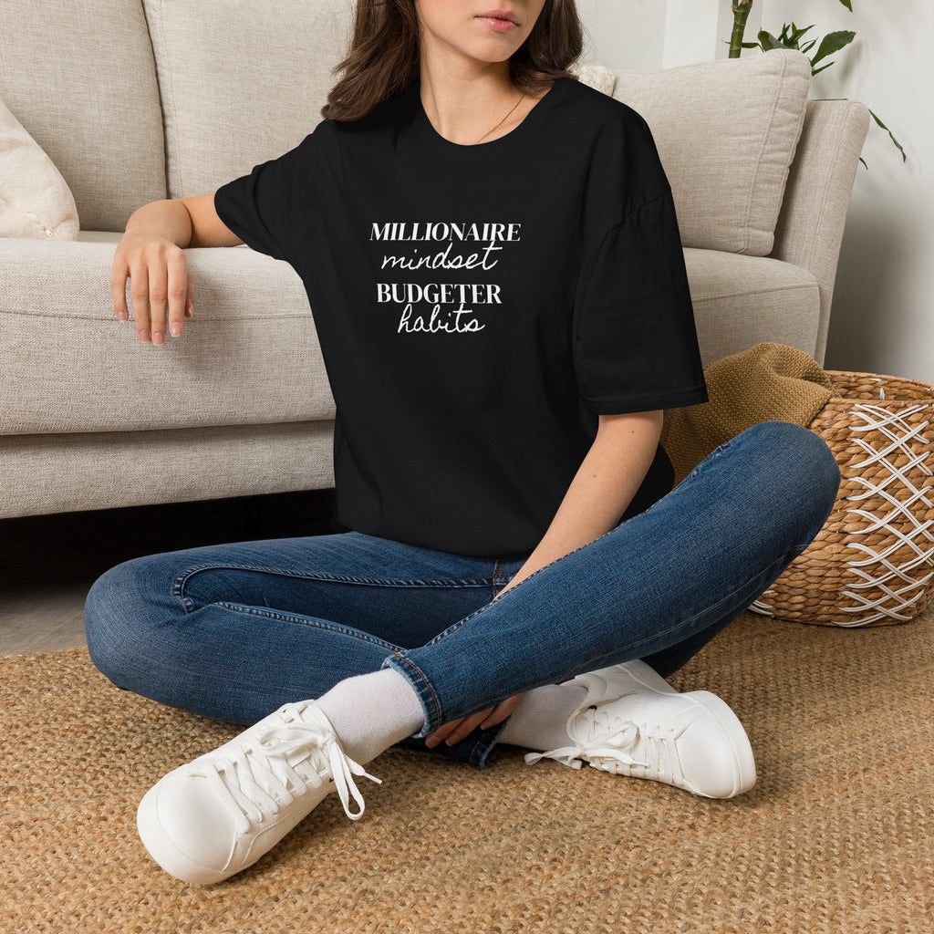 Millionaire Mindset. Budgeter Habits Tee Shirt